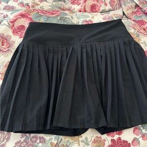 Abercrombie & Fitch YPB Black Pleated Mini Skirt